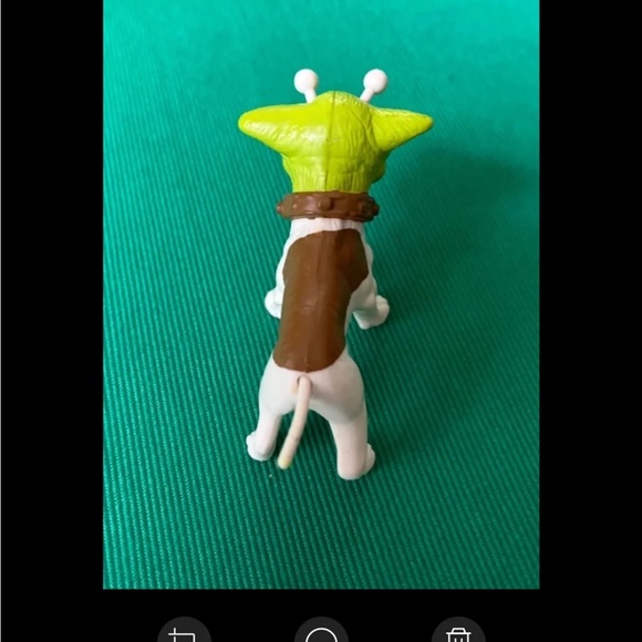 The movie Mask MILO dog bulging eye action figure 1990’s toy  Jim Carrey HTF - Picture 2 of 3